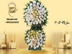 تاج گل 2 طبقه افتتاحیه شیک