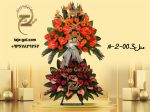 تاج گل نمایشگاهی 2 طبقه
