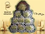 تاج گل ترحیم 5 طبقه لوکس و بزرگ