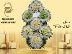 تاج گل 5 طبقه سوگواری
