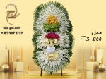 تاج گل 3 طبقه ترحیم مناسب تسلیت