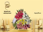 سبد گل تبریک افتتاحیه گل آنتوریوم